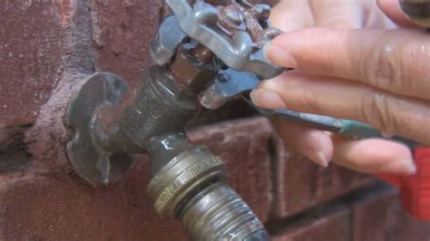 repair leaking hose bib|Repairing a leaky hose bib